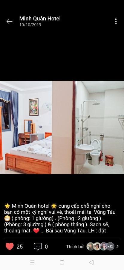 Minh Quan Hotel Вунг Тау Екстериор снимка